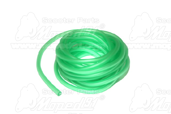 műszaki cső 4x7 (5 méter / tekercs) zöld