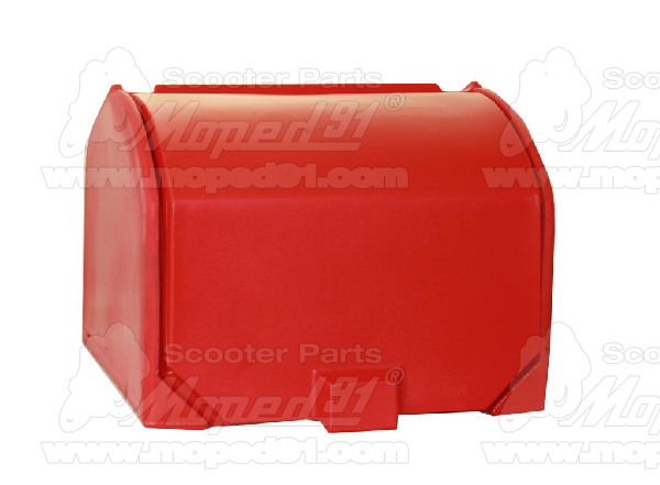 pizza doboz robogóra 120L piros szigetelés nélkül (55x48x35) 6,3kg csomagtartó