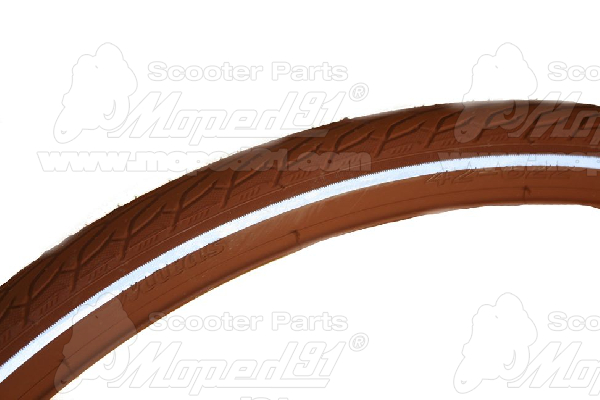kerékpár köpeny 700x40C (42-622) V66 FLASH Classic barna  RUBENA - MITAS