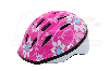 kerékpár fejvédő FLOWER, XS (48-50), gyerek, virág mintás pink, LYNX