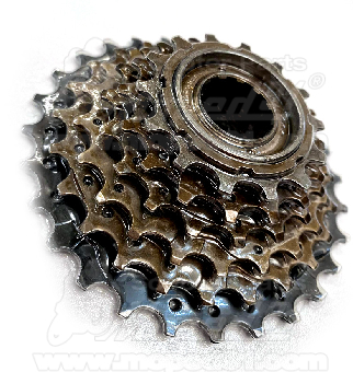 MTB freewheel sprocket 6 speed SHIMANO MF-TZ500 Z 14-28 (14-16-18-21-24-28)