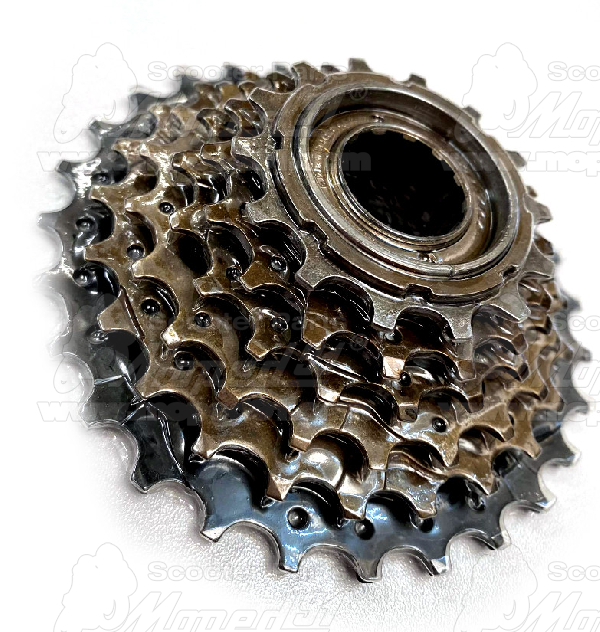 MTB freewheel sprocket 6 speed SHIMANO MF-TZ500 Z 14-28 (14-16-18-21-24-28)