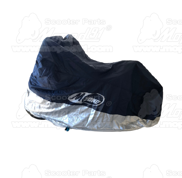 Plane großer Motor, Polyester 200D, wasserdicht, blau-silber, Größe: XL 246x104x127 cm MZONE