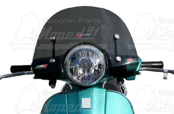 légterelő plexi PIAGGIO VESPA LX 50-125-150, füstszínű, nem átlátszó