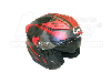 Kask otwarta twarz. CZARNY CZERWONY. rozmiar L. Waga netto: 1,5 kg. Kolor: czarno-czerwony. Zaawansowana skorupa ABS z ciśnieniową technologią termoplastyczną, wewnętrzne okulary przeciwsłoneczne, system szybkiej wymiany osłon i wyjątkowa dekoracja mechan