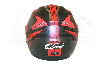 Kask otwarta twarz. CZARNY CZERWONY. rozmiar L. Waga netto: 1,5 kg. Kolor: czarno-czerwony. Zaawansowana skorupa ABS z ciśnieniową technologią termoplastyczną, wewnętrzne okulary przeciwsłoneczne, system szybkiej wymiany osłon i wyjątkowa dekoracja mechan