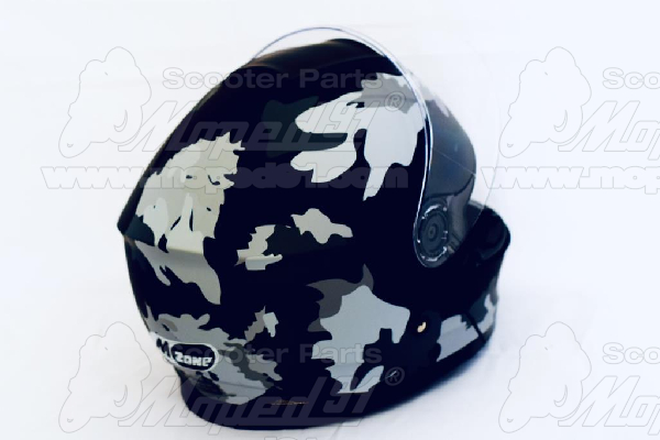 bukósisak felnyitható FLIP UP. MILITARY MATT Méret: M. MZONE