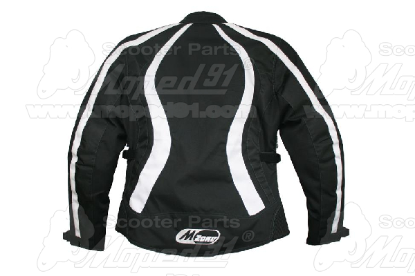 motoros kabát női, HELEN. Méret: M. 600D cordura anyagból, különleges kézzel készített hímzés, kivehető thermo bélés, CE jóváhagyott protektorok, 100% vízálló zseb, szellőzőrendszerrel, nadrággal összezipzározható, állítható kar és csukló pántok, fényviss