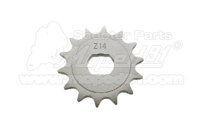 lánckerék első Z14 SIMSON S51 /  S53 / S70 / ROLLER SR50 (225711) Német Minőség EAST ZONE