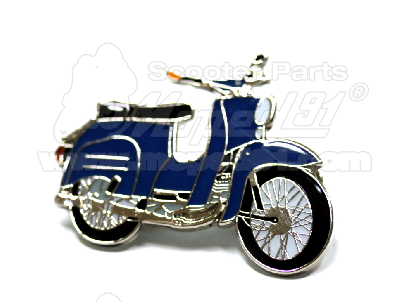 kitűző SIMSON KR51 / 2 Schwalbe- kék MZA