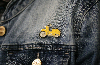 kitűző SIMSON KR51 / 1 Schwalbe - sárga MZA
