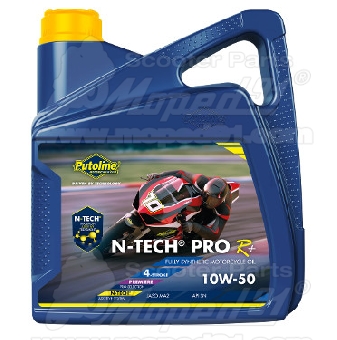 PUTOLINE N-TECH® PRO R+ 10W-50 a legfejlettebb, teljesen szintetikus 4 ütemű motorolaj. 4 liter