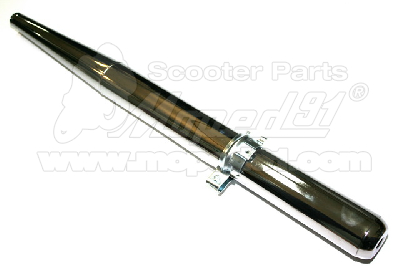 kipufogó dob SIMSON enduro S 51 króm (229081)