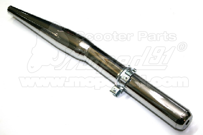 kipufogó dob SIMSON S 53 Enduro sport D:32 mm TUNING króm (229081)