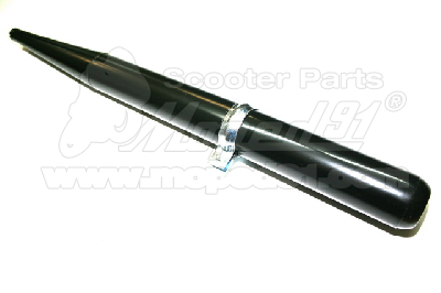 SIMSON Auspuff (schwartz) S50/S51/ S70/ ROLLER SR 80/SCHWALBE KR 51 218071