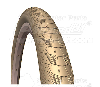 bicycle tyre 26x2,25 (52-559) V99 CITYHOPPER classic, cream RUBENA