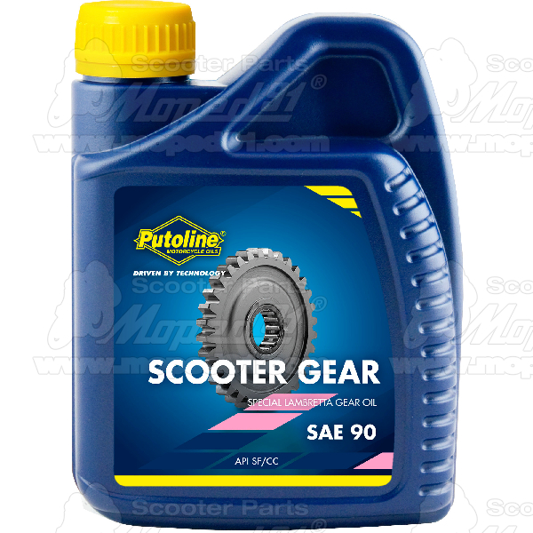 PUTOLINE Scooter Gear Oil SAE 90 Ásványi robogó hajtóműolaj 90W Kiszerelés: 500 ml