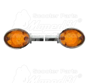 irányjelző SIMSON SCHWALBE / STAR króm KR51/1 / KR51/2 / SR4-2/ SR4-3/ SR4-4/ ES175/ ES250 MZA