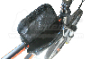 taška na mobil na bicykel, veľkosť balenia: jednostranná 16 * 6 * 12 cm, Materiál: Polyester + PVC + Umelá koža, Kapacita 2,5 l, Hmotnosť: 0,23 kg, Veľkosť tašky na mobil: 5,5 ", čierno-modrý vzor, ??LYNX