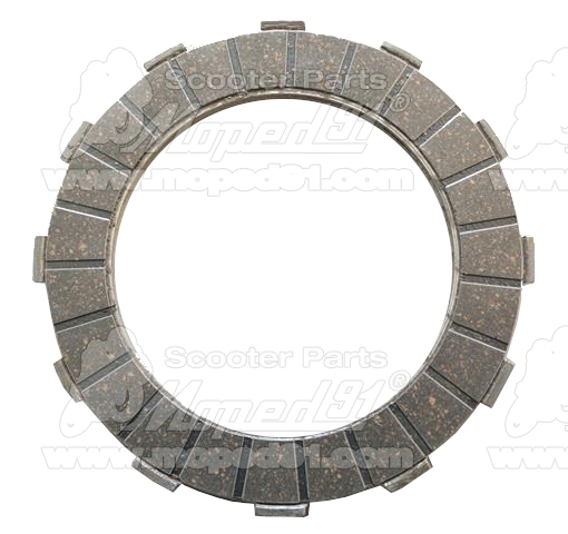 kuplung lamella szett SIMSON S 50 / S 51 / S 70 / ROLLER SR 50 / ROLLER SR 80 / SCHWALBE KR 51 TUNING 2,6 mm 5-db-os  Német Minőség (224680)