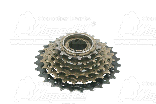 MTB freewheel sprocket 6 speed SHIMANO MFM2A Z 14-28 (14-16-18-21-24-28) SUNRACE