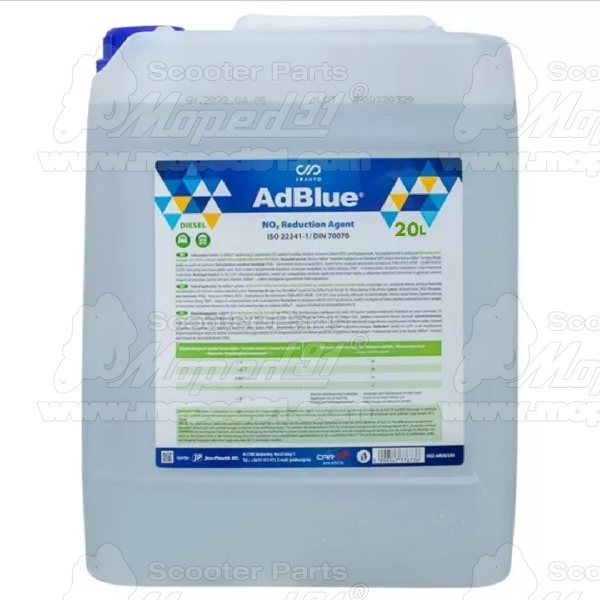 Ad Blue, KISZERELÉS: 20L