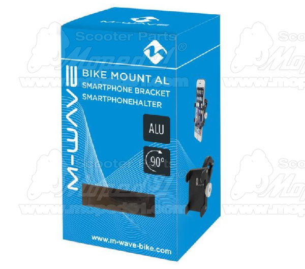 kerékpár telefontartó univerzális, állítható M-WAVE Bike Mount AL
