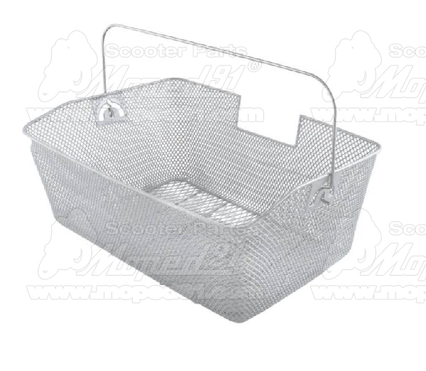 kerékpár szürke drótkosár