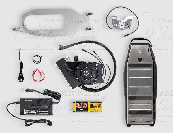 elektromos motor átalakító készlet a SIMSON SCHWALBE KR51/2