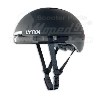 kerékpár fejvédő LED világítással CITYLIGHT, L (59-62), unisex, fekete, LYNX