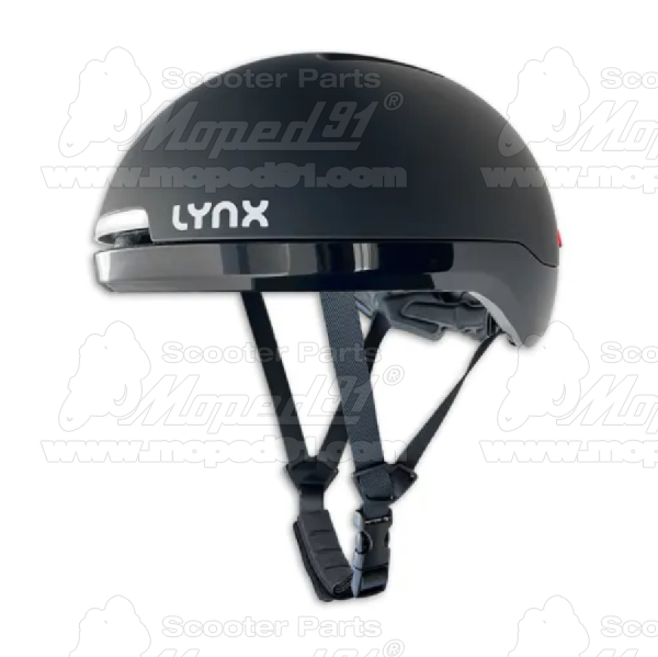 kerékpár fejvédő LED világítással CITYLIGHT, L (59-62), unisex, fekete, LYNX