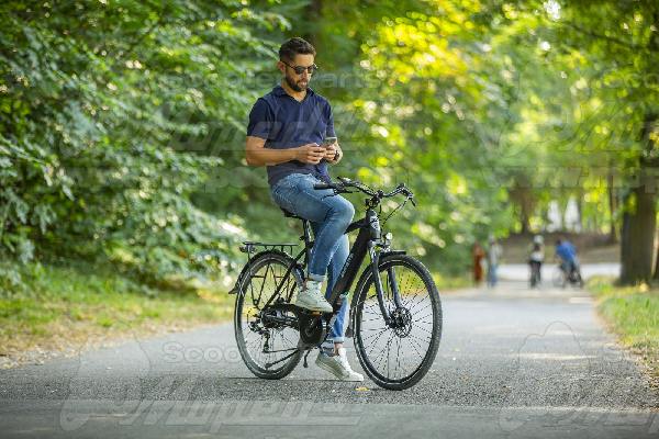E-BIKE FREEMAN Nero matt 28" BRERA