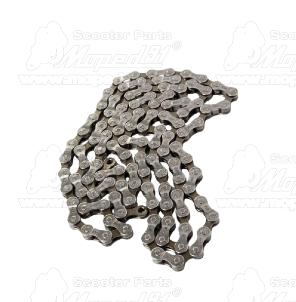 kerékpár lánc 1/2 x 11/128 S12-S2 12 sebesség, 126 tagú. Szín: ezüst. YBN