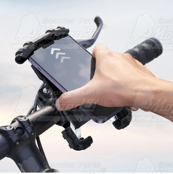 Kerékpáros telefontartó, univerzális, 4.7 - 6.8 inch kijelzőméretig, 360°-ban forgatható