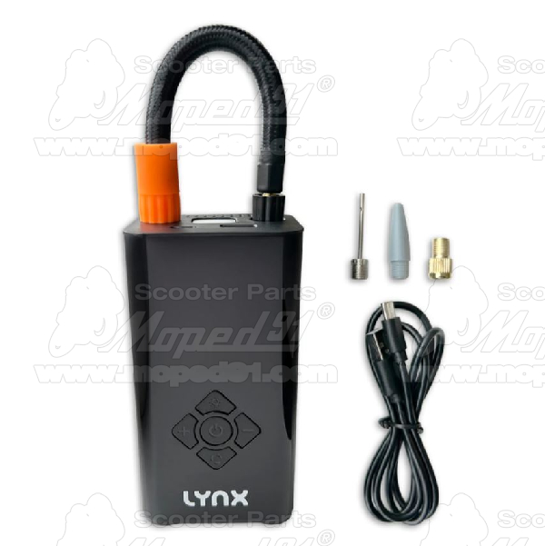 Kerékpáros mini kompresszor, hordozható, akkumulátoros LYNX E-blow3