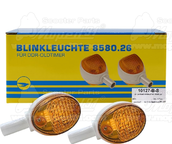 irányjelző SIMSON SCHWALBE / STAR/ KR51/1 / KR51/2 / SR4-2/ SR4-3/ SR4-4/ ES175/ ES250  MZA