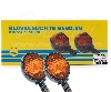 irányjelző króm+ narancs pár SIMSON MZ ES, KR51, SR4 MZA