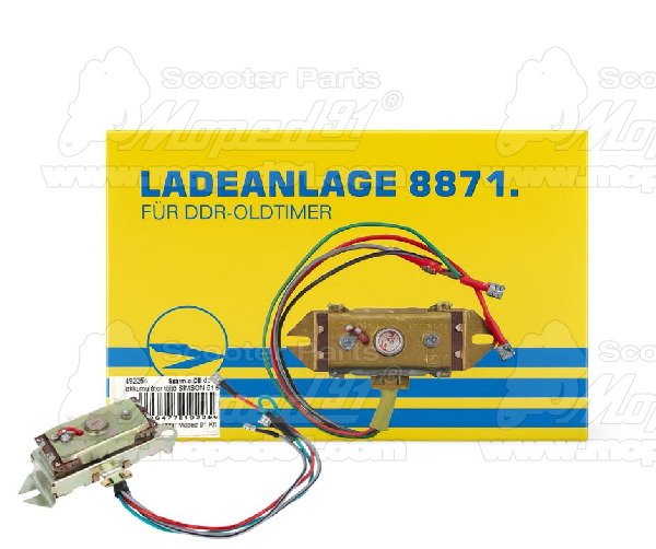 akkumulátor töltő SIMSON 51 8871.5/1 luxus - 35 Watt MZA