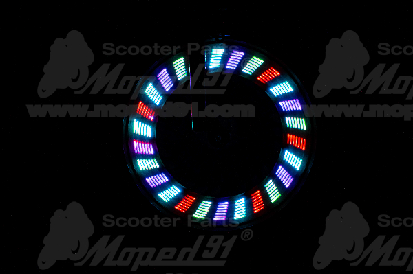 kerékpár küllő led világítás programozható mintákkal SHAPE BRIGHZT