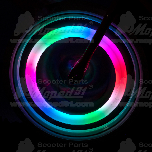 kerékpár küllő világítás színes led BRIGHTZ