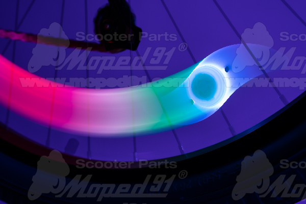 kerékpár küllő világítás színes led BRIGHTZ