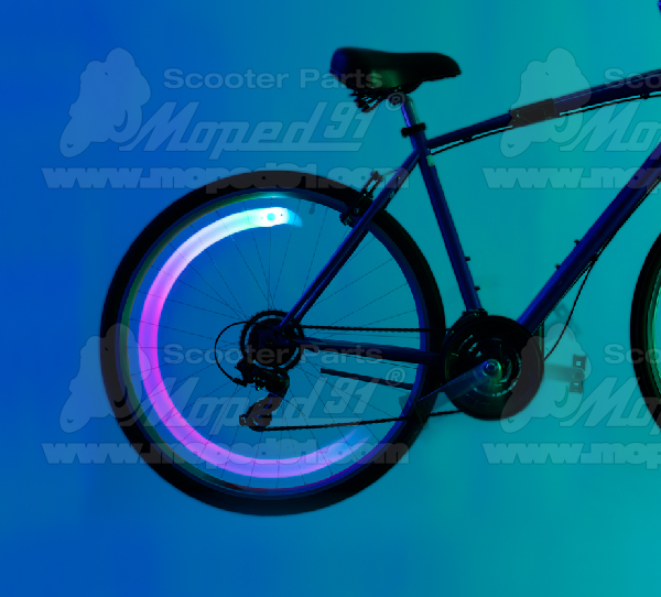 kerékpár küllő világítás színes led BRIGHTZ