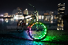 kerékpár kerék RGB LED világítás BRIGHTZ