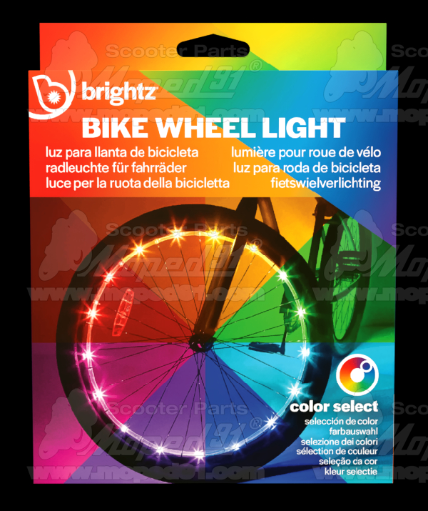 kerékpár kerék RGB LED világítás BRIGHTZ