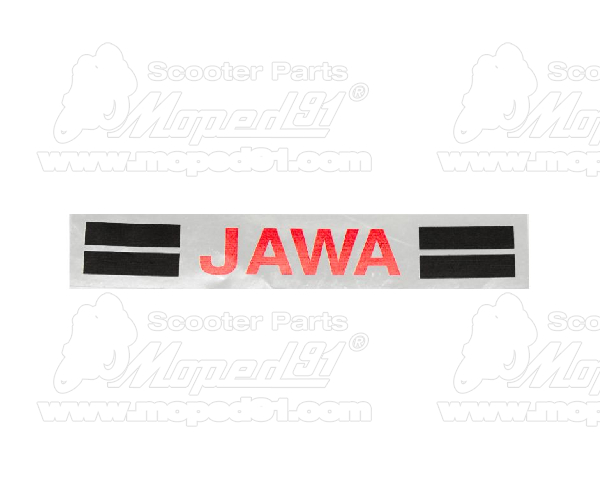 matrica BABETTA/ JAWA tankra króm