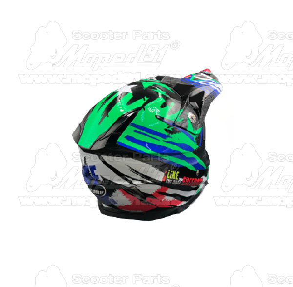 bukósisak cross FREEDOM KIDS gyerek, XL Színes. MZONE