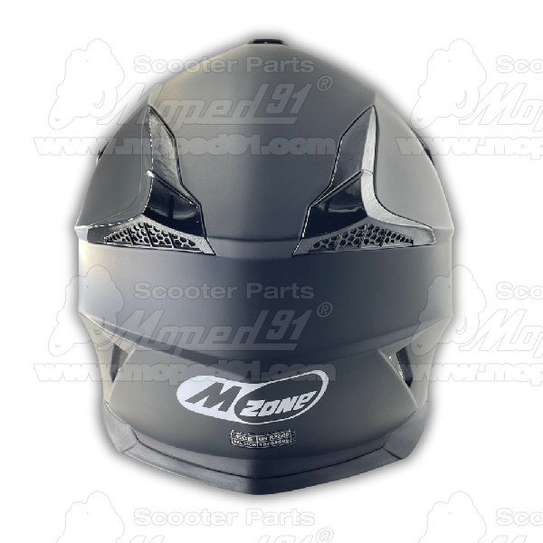 bukósisak cross MATT Black KIDS gyerek, XL (53 cm)  MZONE