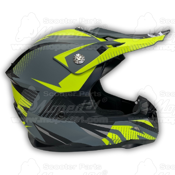 bukósisak cross UV-GREEN XL MZONE