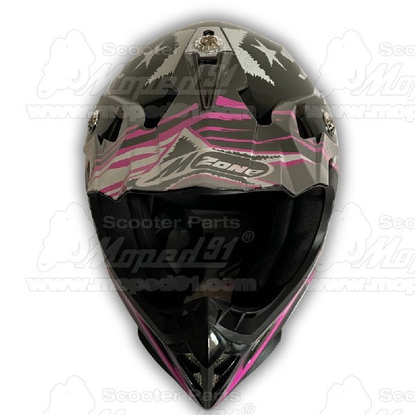 bukósisak cross PINK KIDS gyerek, XL (53cm)  MZONE