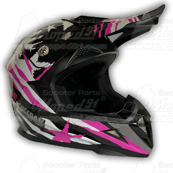 bukósisak cross PINK KIDS gyerek, XL (53cm)  MZONE